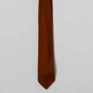 Revelry Velvet Tie - Rust (Extra Long)